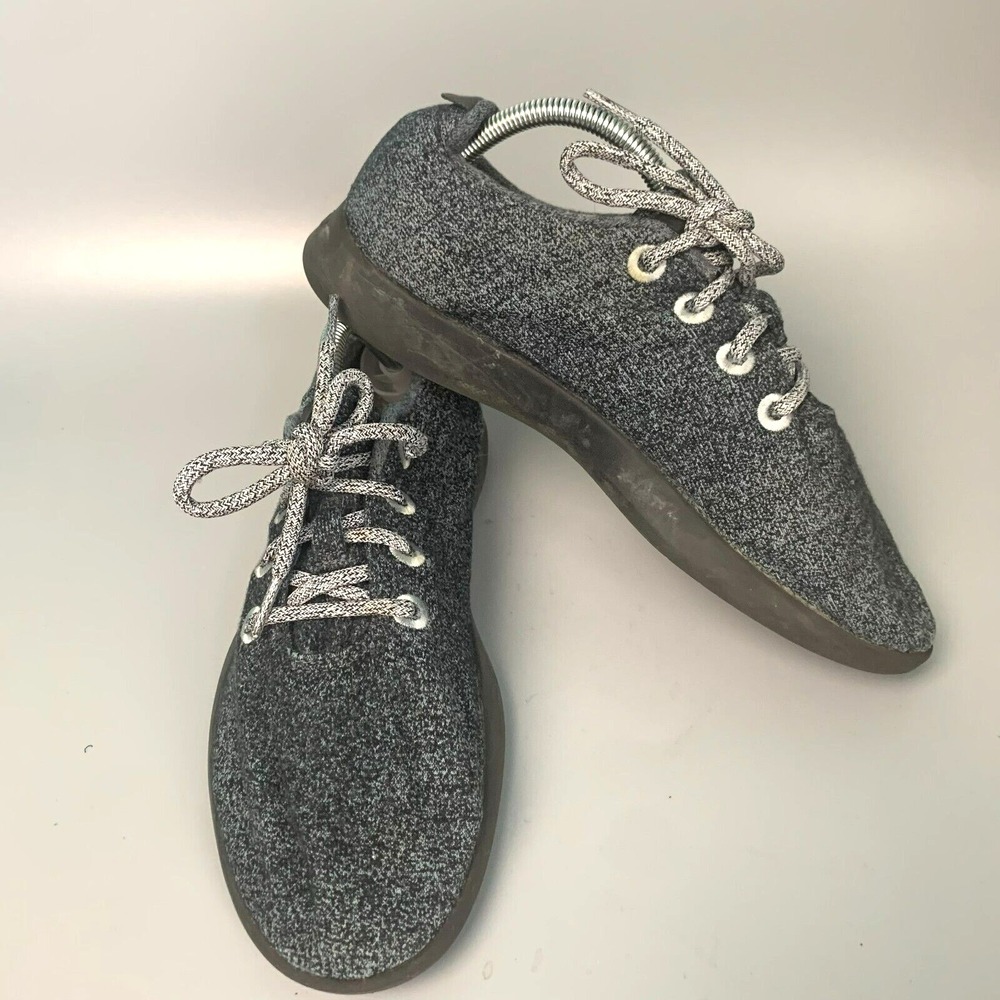 Allbirds Wool Runners Charcoal Grey Heather Sustainable Sneakers Mens Size 10